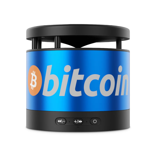 Bitcoin Bluetooth Speaker & Wireless Charging Pad